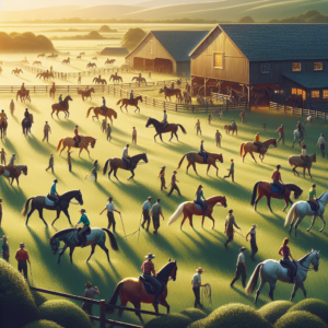 horse riding community