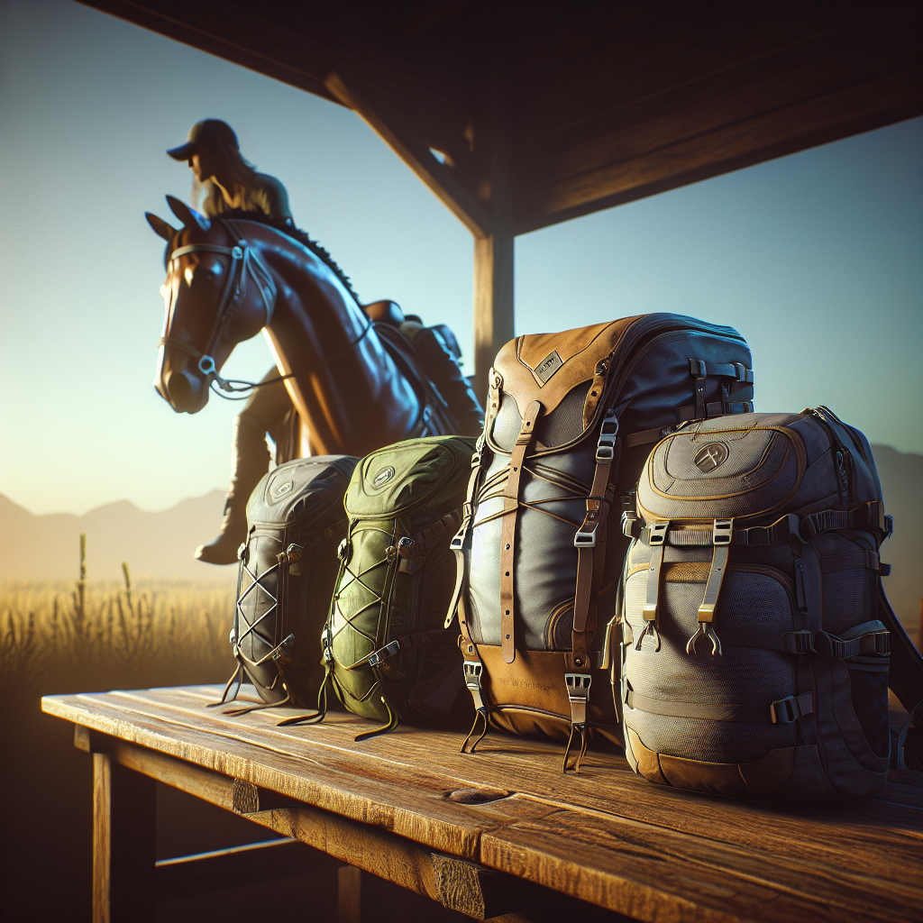 horse riding backpacks